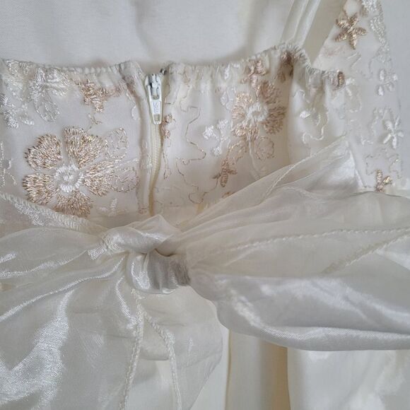 Girls dress size 5 vintage flower girl Pinokio party dress - Picture 7 of 8